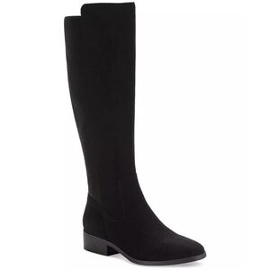 Style & Co Charmanee Black Riding Boot